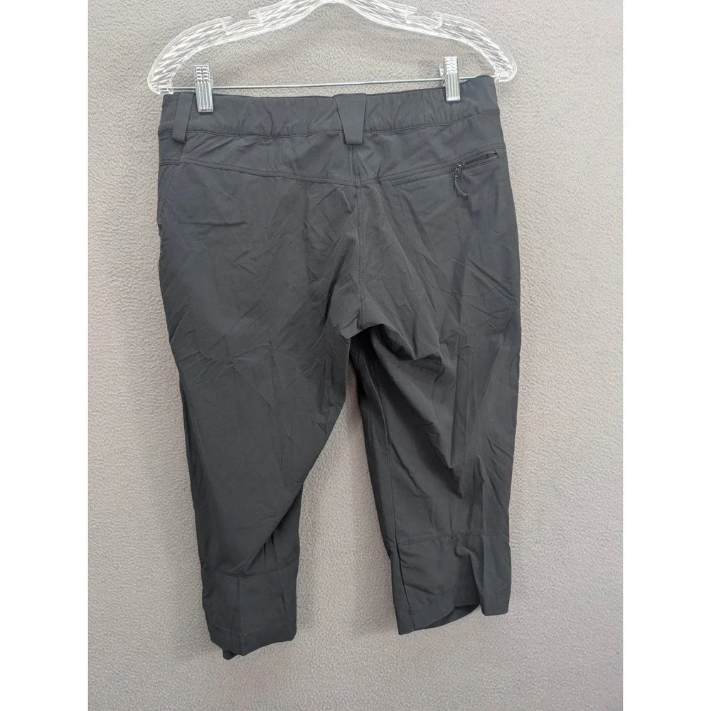 Salomon Wayfarer Black Hiking Capri Pants Women's Size 8 Technical Outdoor Cargo - Picture 9 of 11